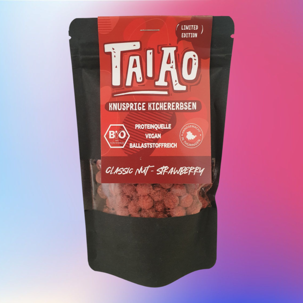 TAIAO Knusprige Kichererbsen CLASSIC NUT - STRAWBERRY